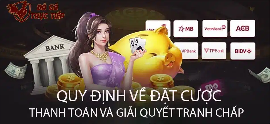 những Quy định về đặt cược, thanh toán và giải quyết tranh chấp hfdx